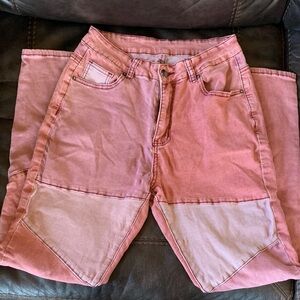 Women's Patchwork Jeans